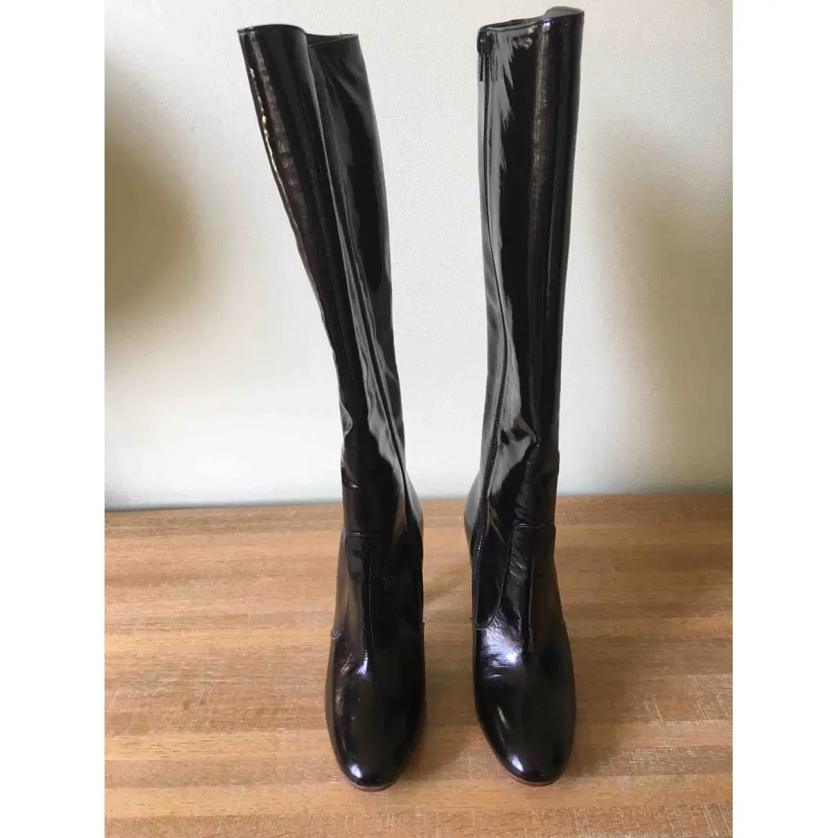 Buy Michel Perry Patent leather boots online