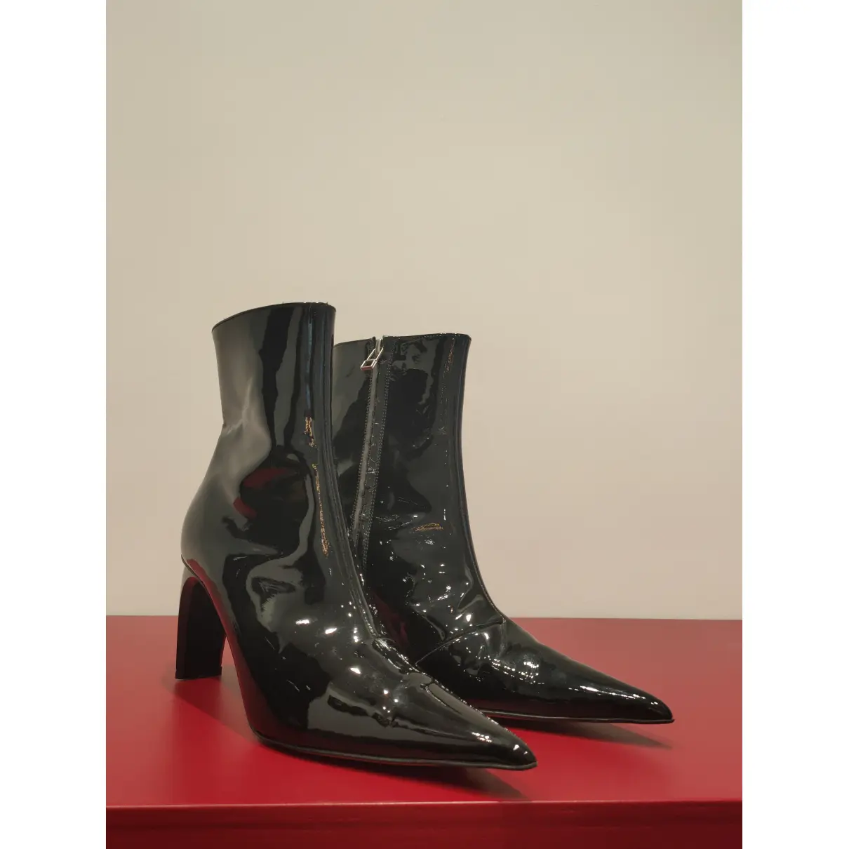 Buy Misbhv Patent leather ankle boots online
