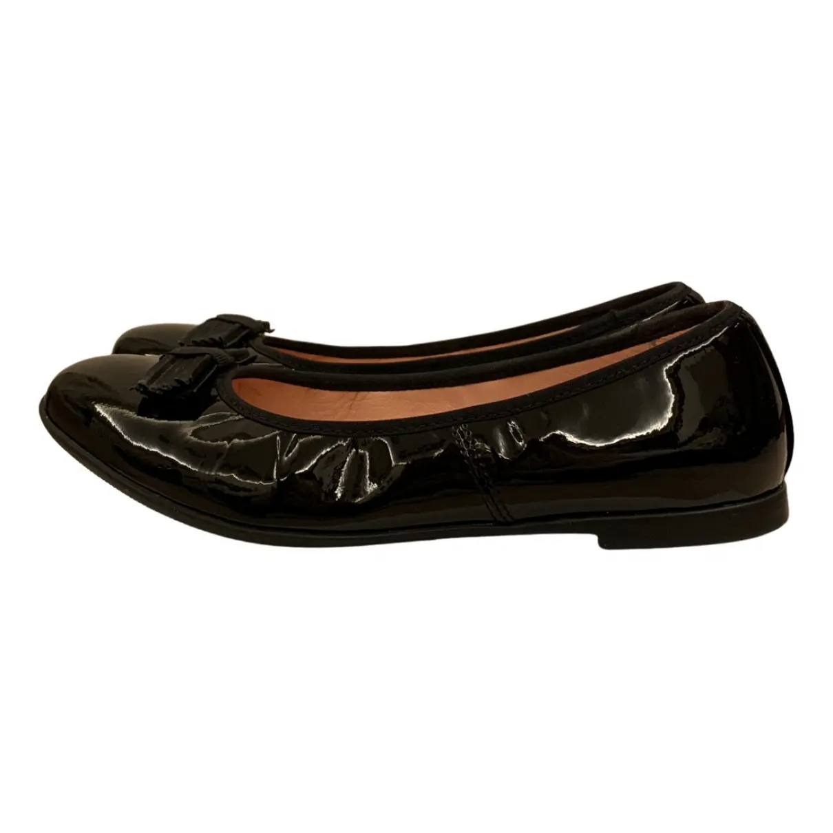 Patent leather ballet flats Moschino