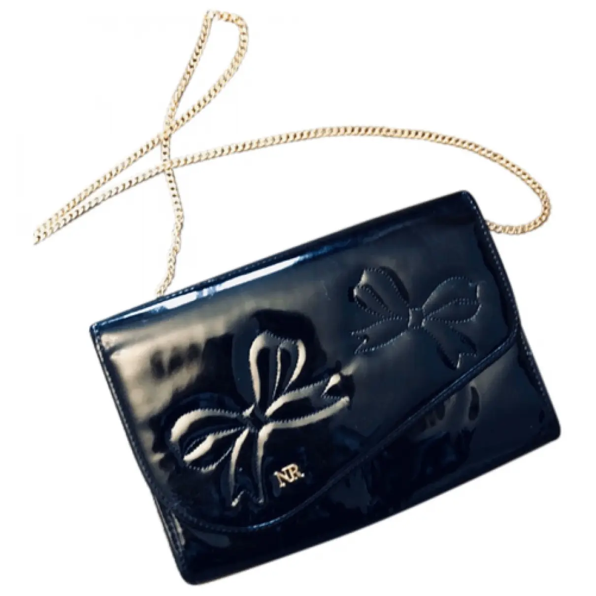 Patent leather handbag Nina Ricci