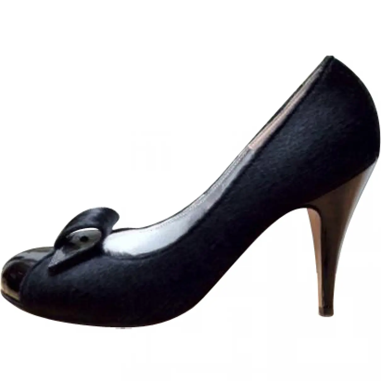 Black Patent leather Heels Olivia Morris Shoes