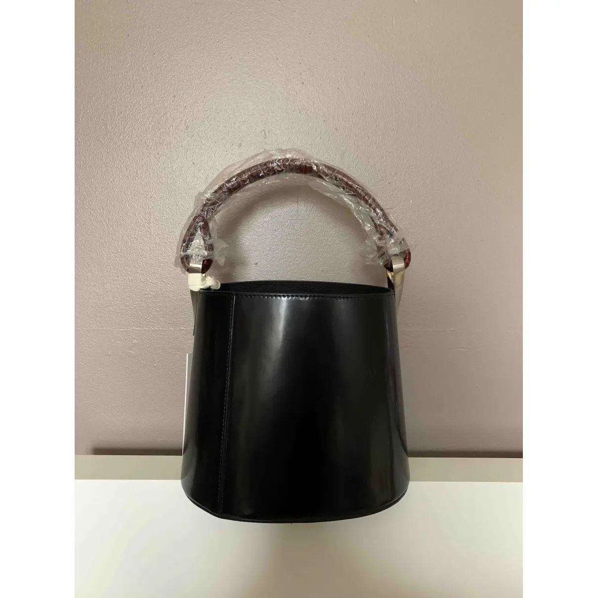 Buy Kenzo Pagodon patent leather handbag online