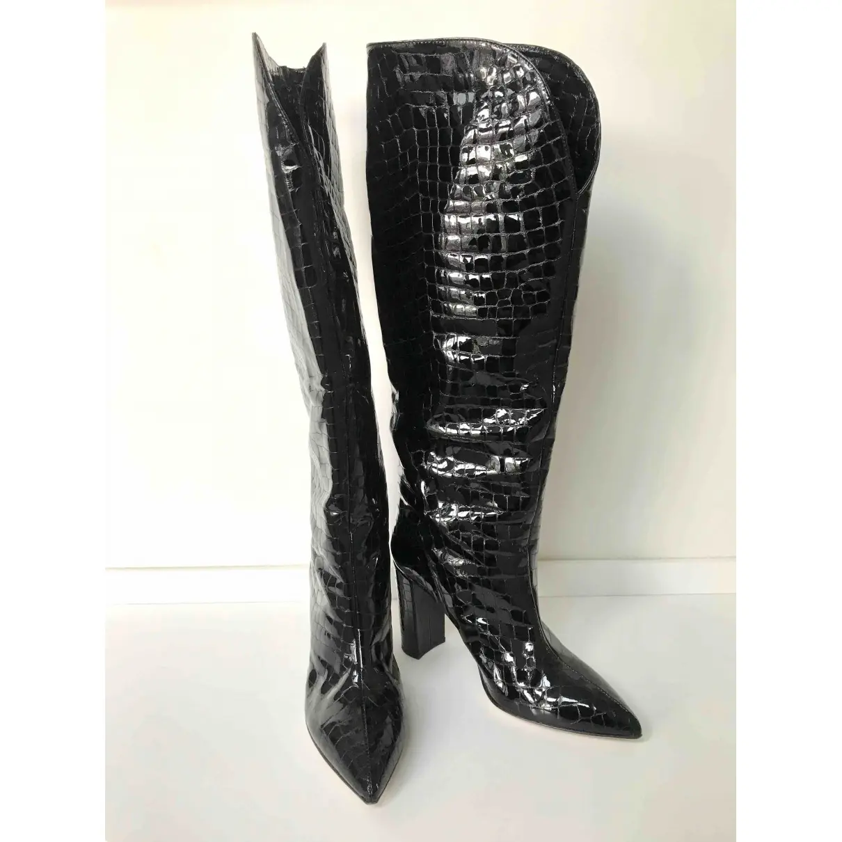 PARIS TEXAS Patent leather boots for sale