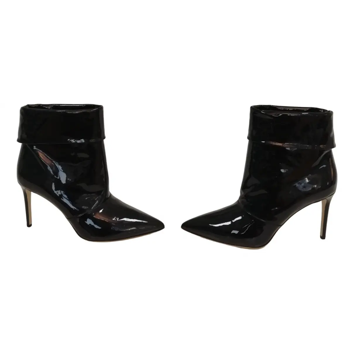 Patent leather ankle boots Paul Andrew