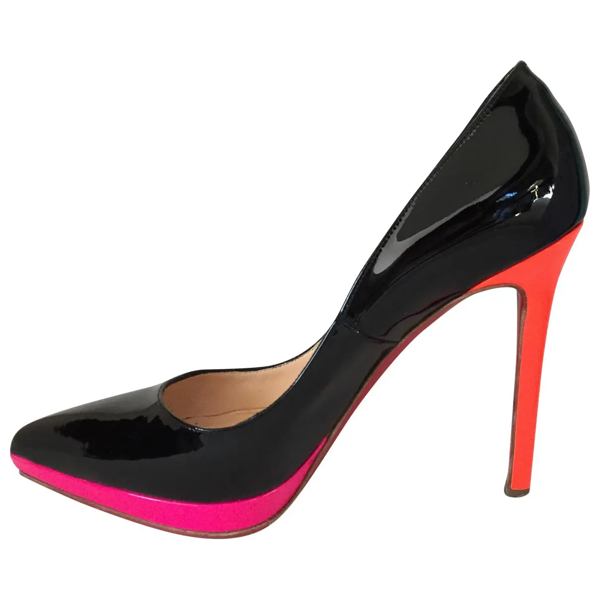 Black Patent leather Heels Pigalle Christian Louboutin