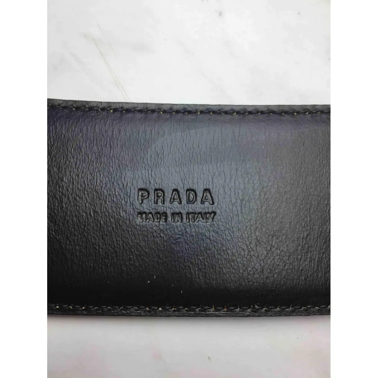 Patent leather belt Prada - Vintage