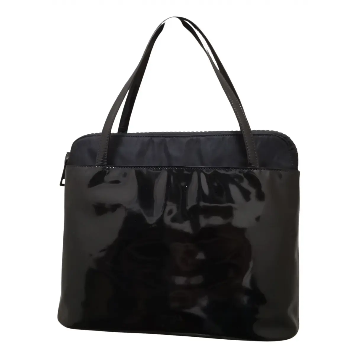 Patent leather handbag Prada
