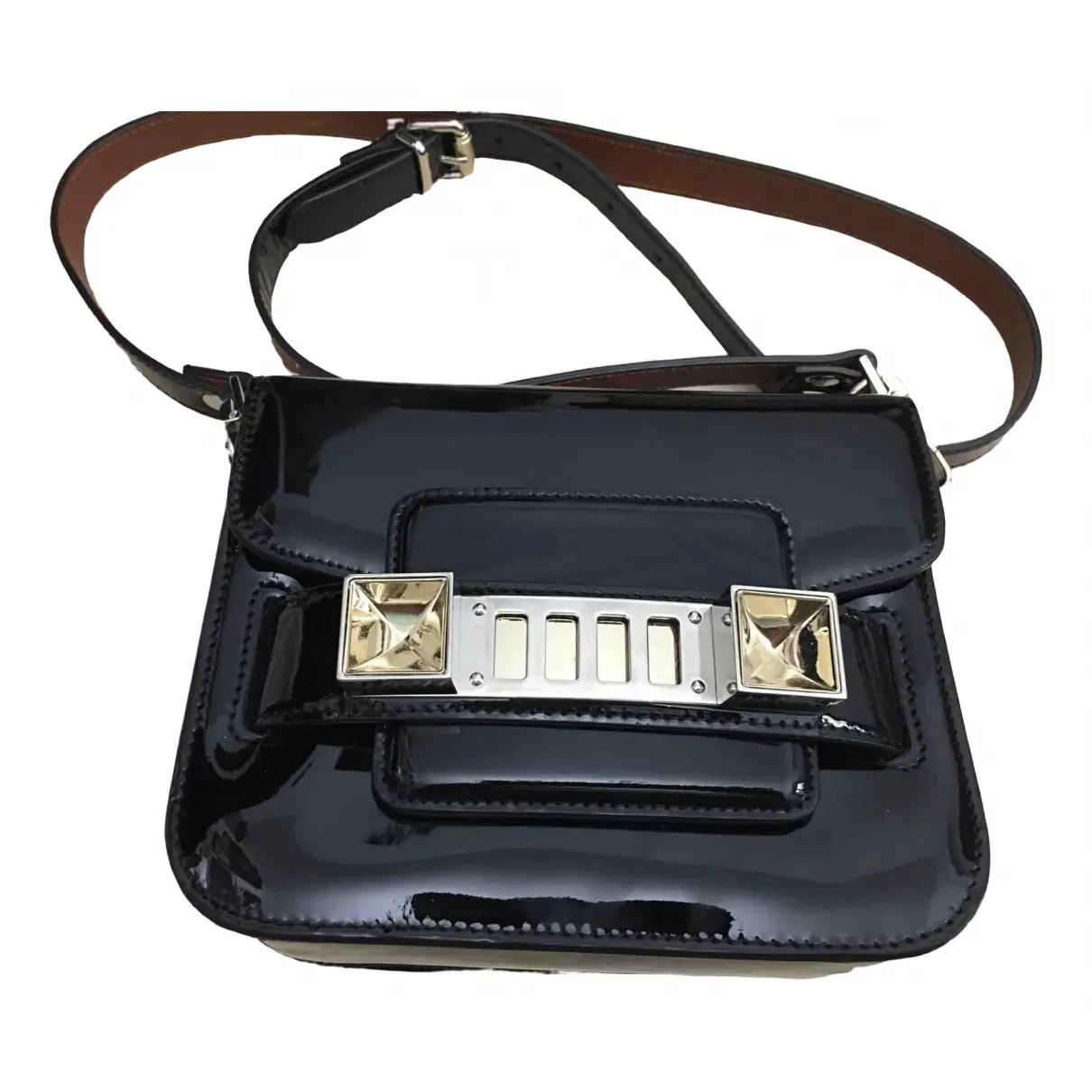 PS11 patent leather handbag Proenza Schouler