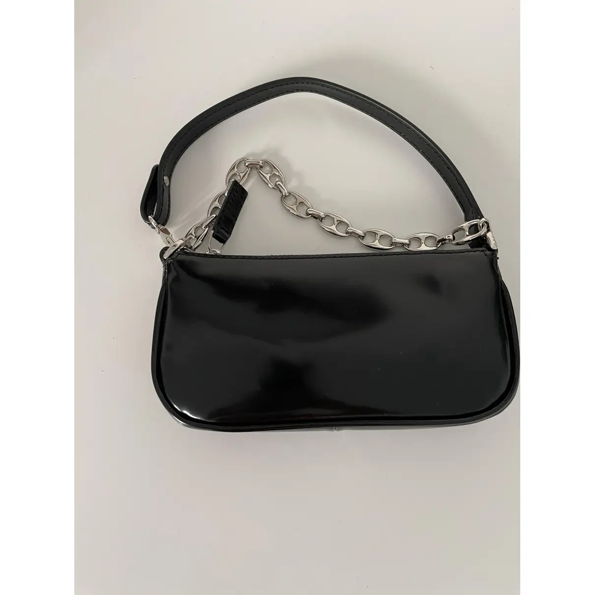 Buy By Far Rachel patent leather handbag online