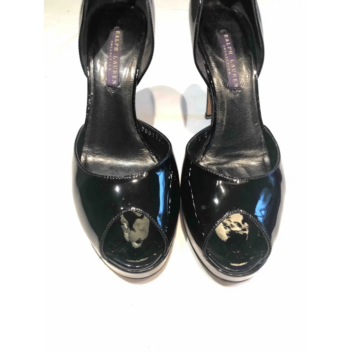 Patent leather heels Ralph Lauren Collection