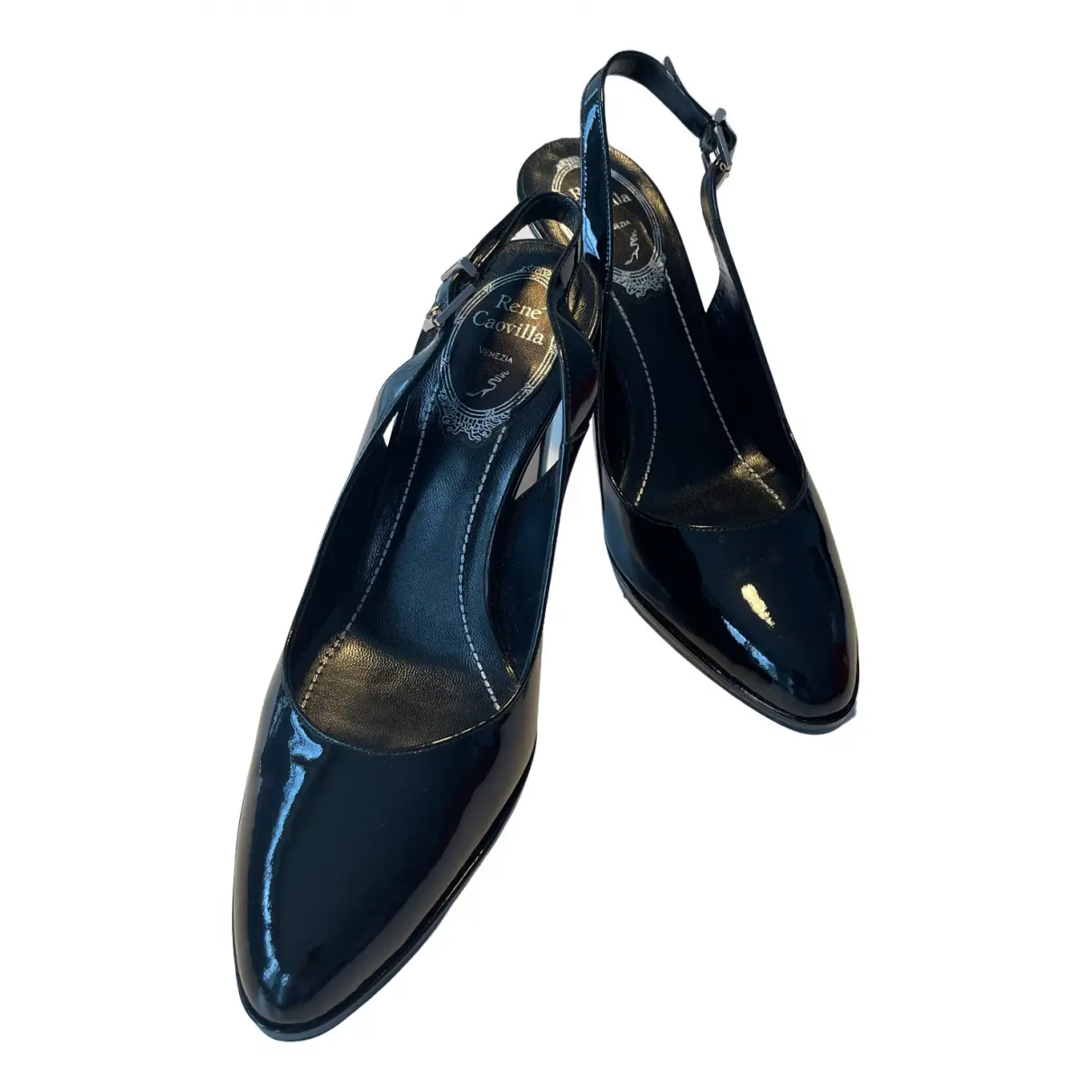 Patent leather heels Rene Caovilla