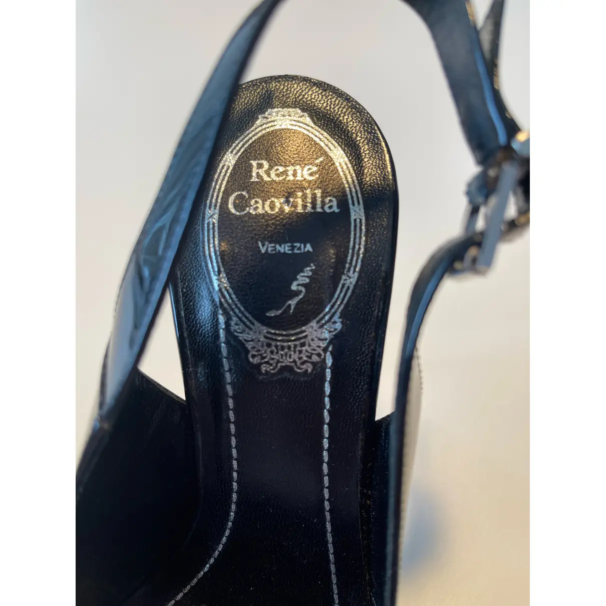 Patent leather heels Rene Caovilla
