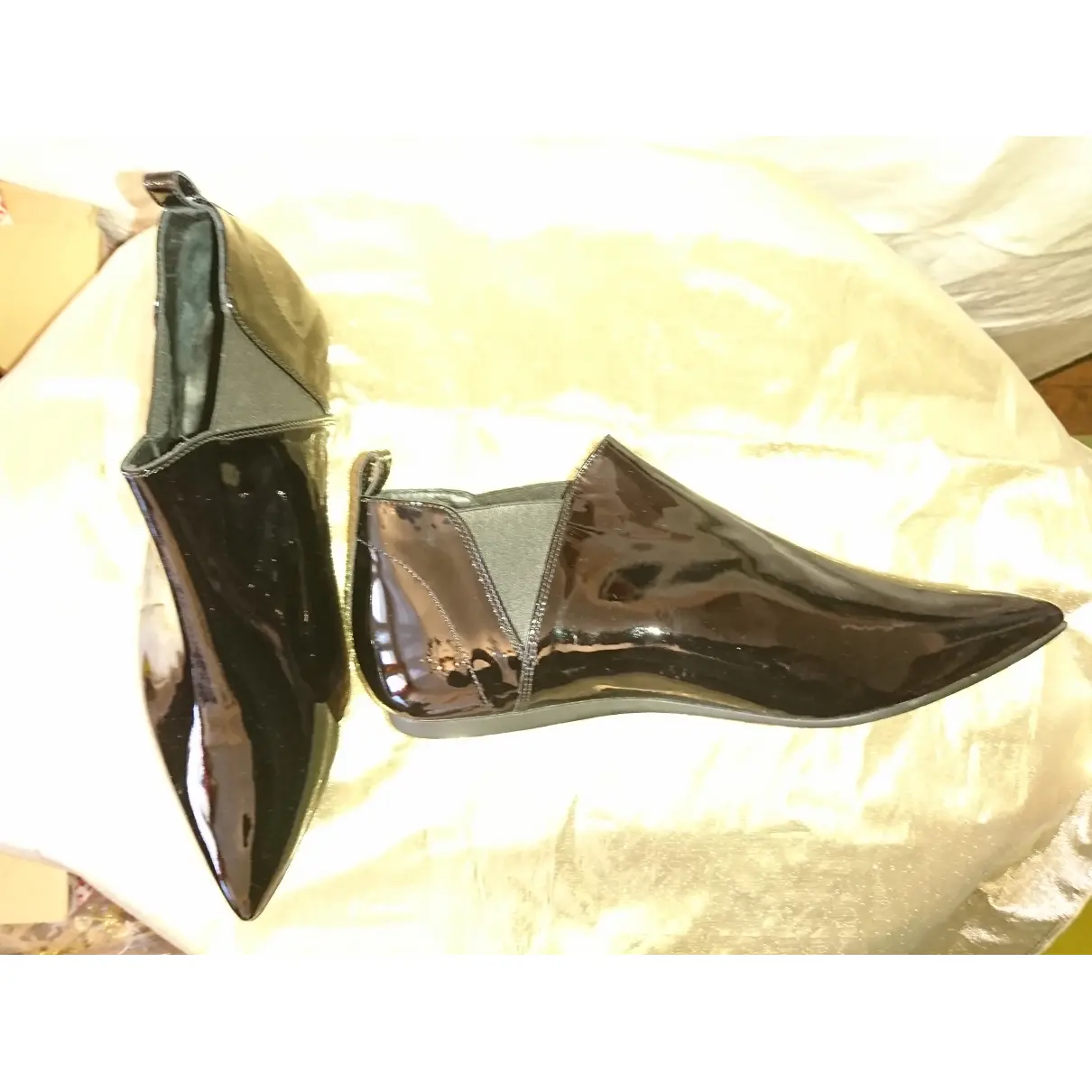 Buy Repetto Patent leather ankle boots online