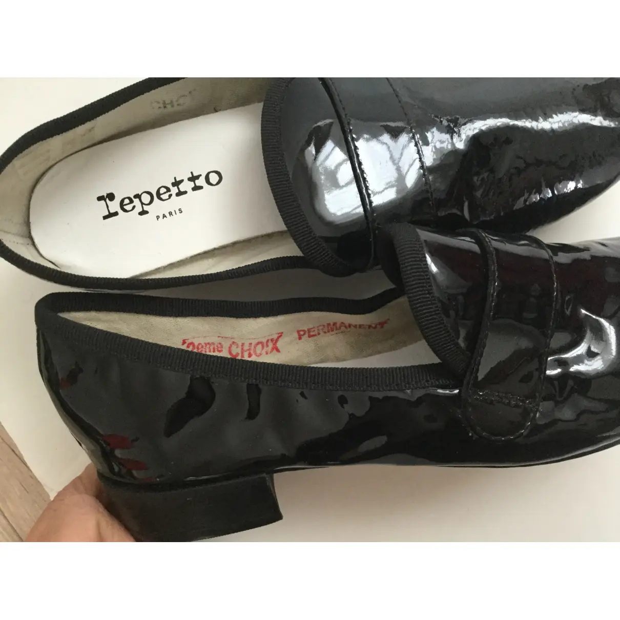 Patent leather flats Repetto