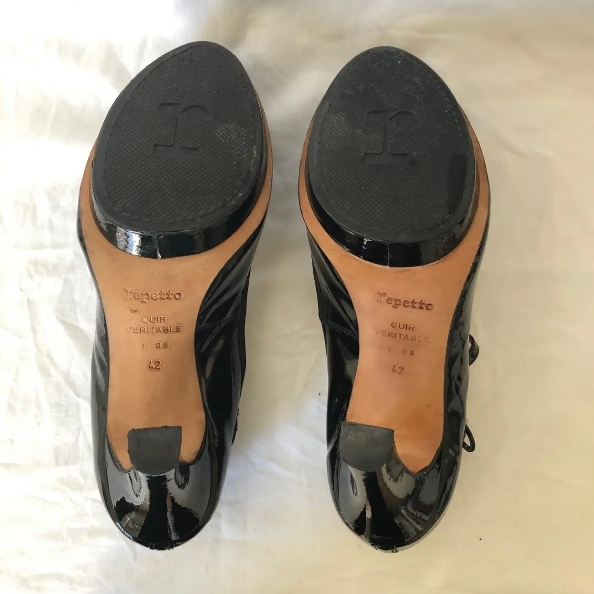 Patent leather heels Repetto