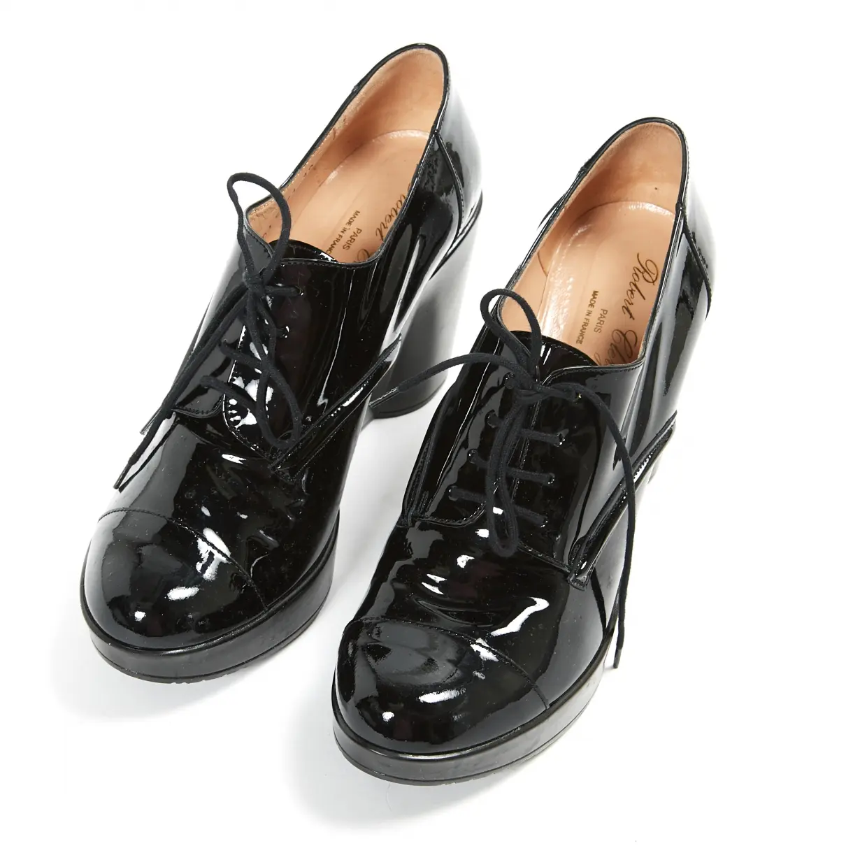 Buy Robert Clergerie Patent leather mules & clogs online