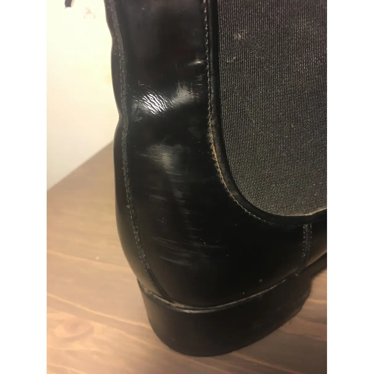Patent leather ankle boots Salvatore Ferragamo
