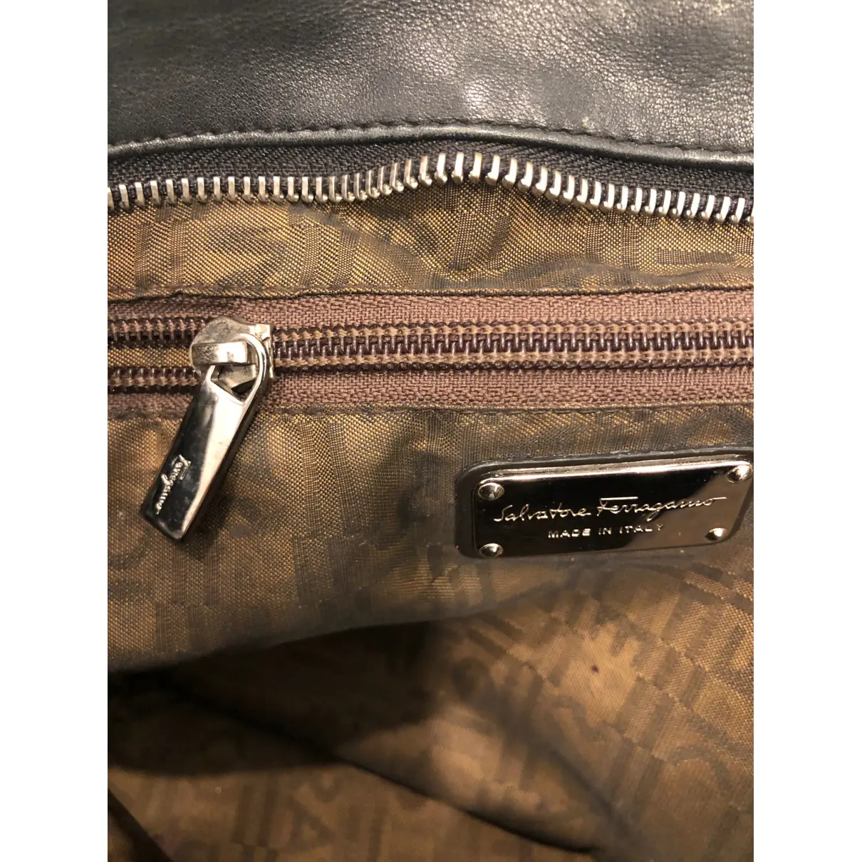 Patent leather handbag Salvatore Ferragamo - Vintage
