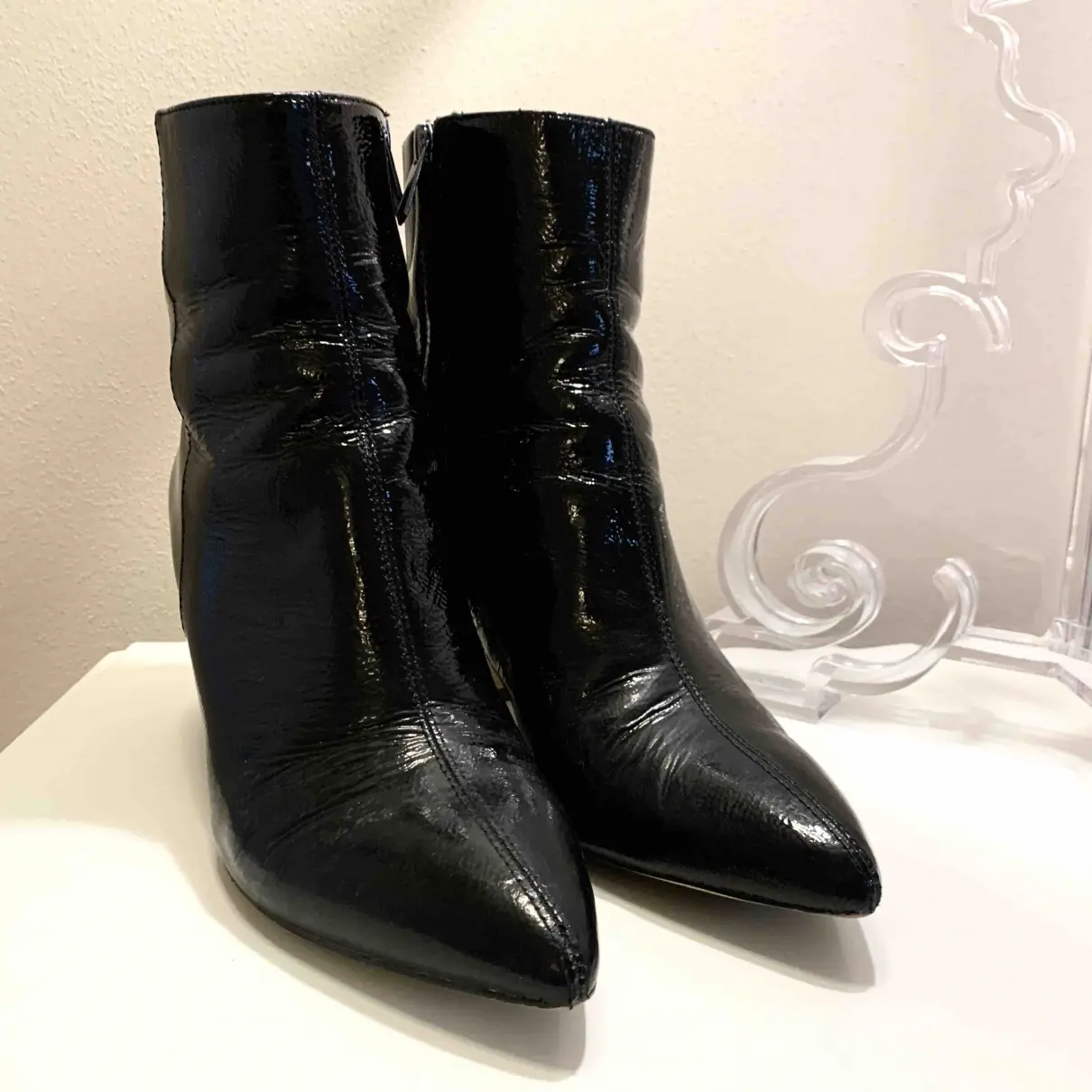 Buy Sam Edelman Patent leather ankle boots online