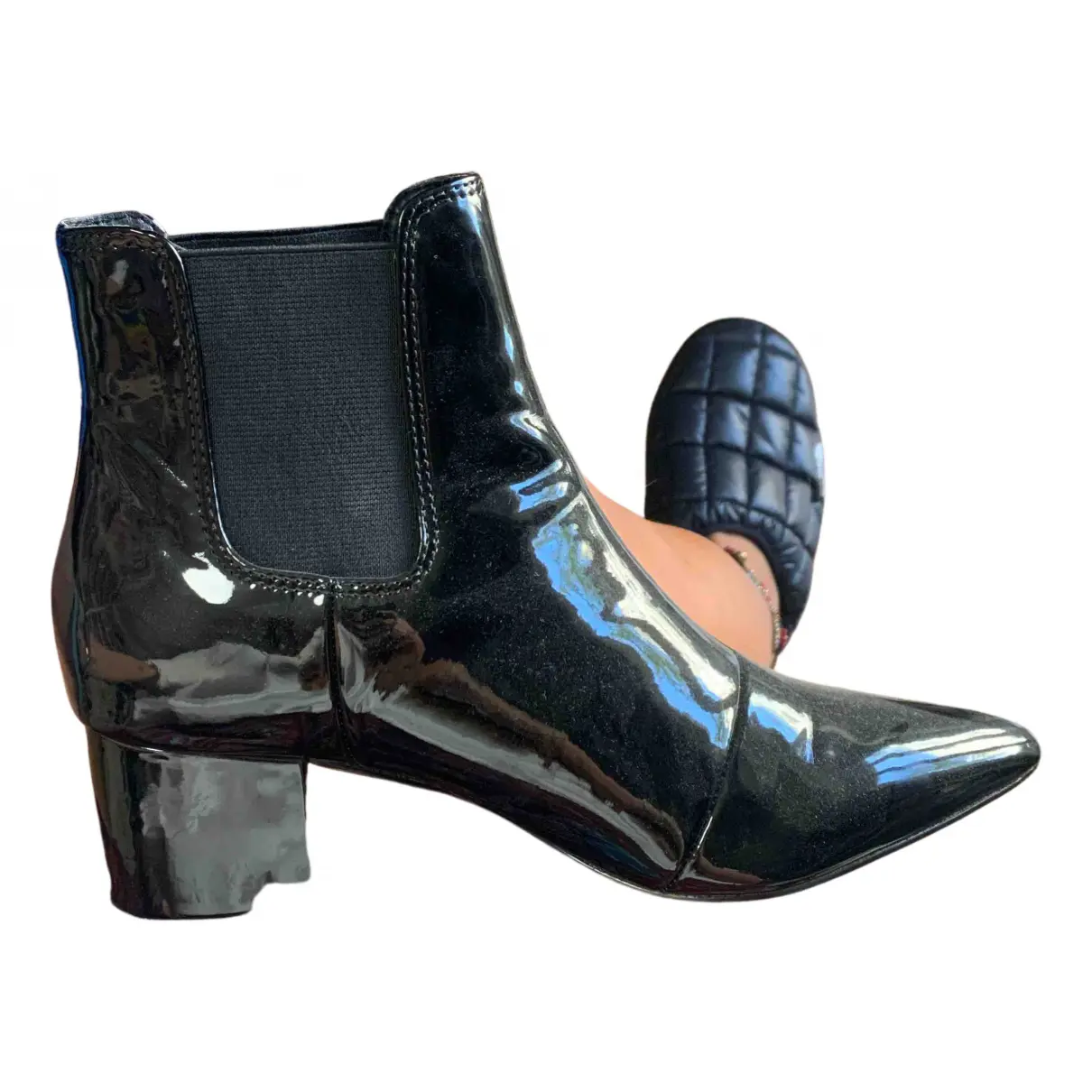 Buy Steve Madden Patent leather ankle boots online