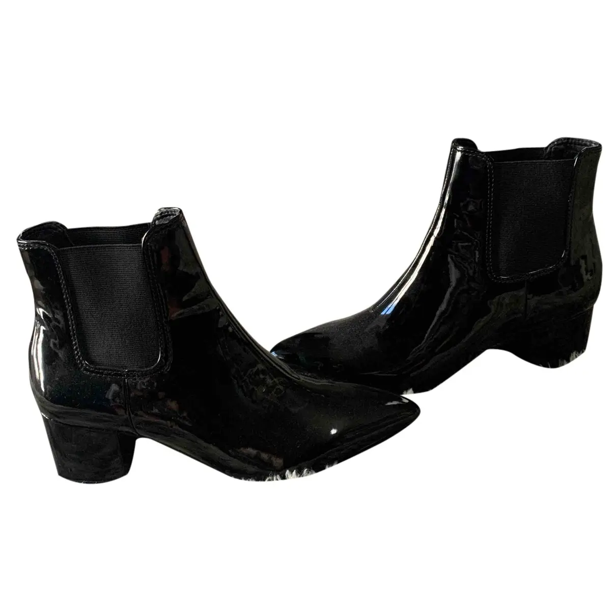 Patent leather ankle boots Steve Madden