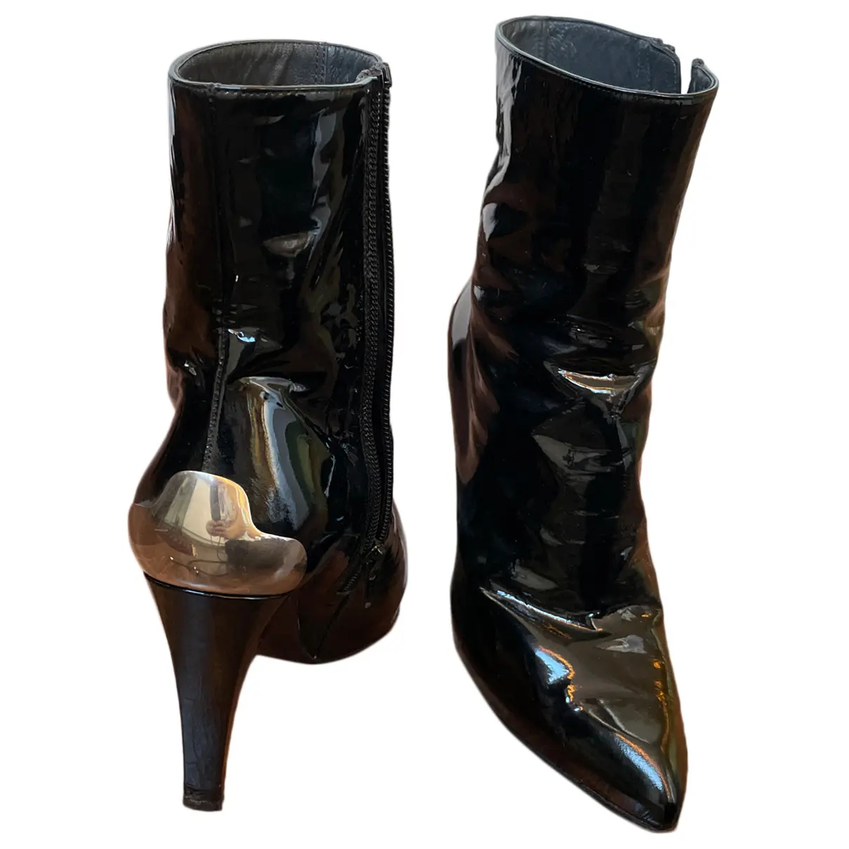 Patent leather ankle boots Stuart Weitzman