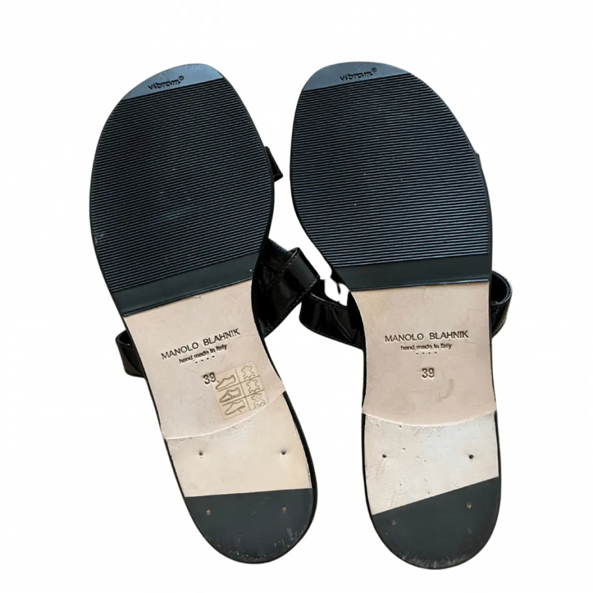 Susa patent leather sandal Manolo Blahnik