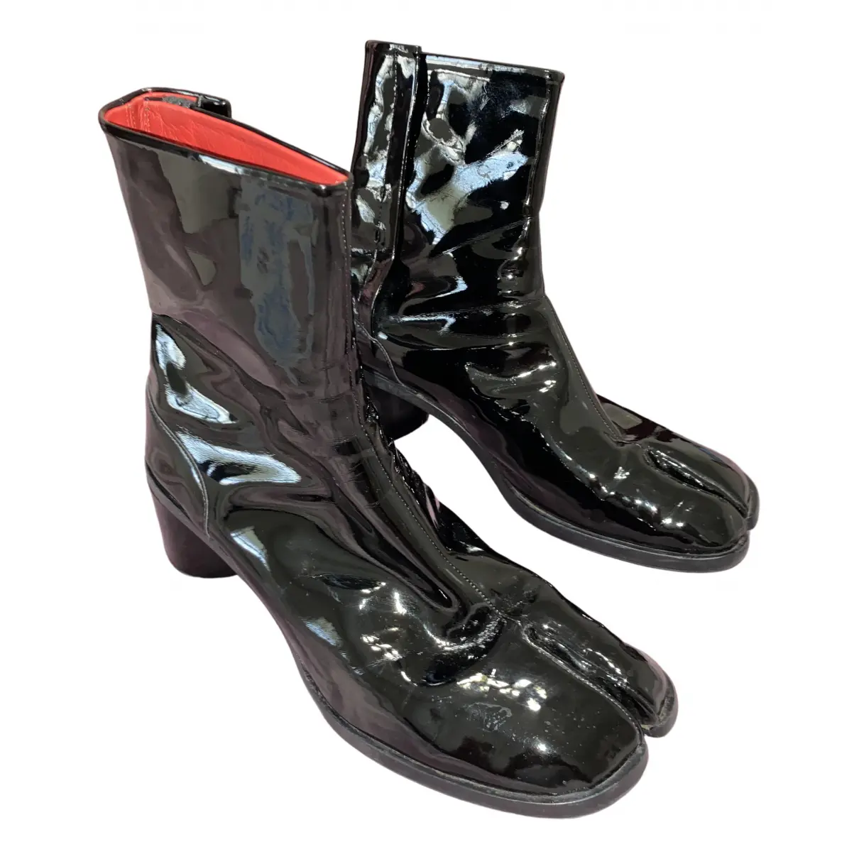 Tabi patent leather boots Maison Martin Margiela