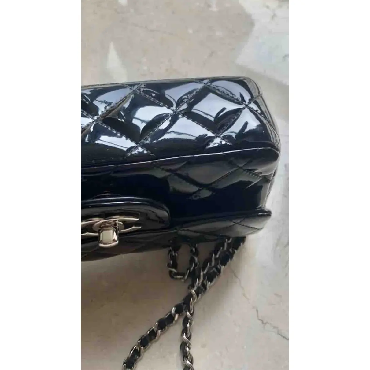 Buy Chanel Timeless/Classique patent leather handbag online