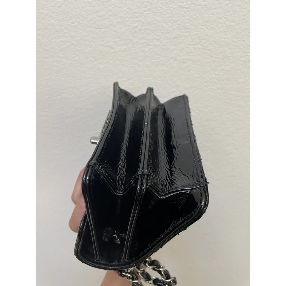 Timeless/Classique patent leather mini bag Chanel