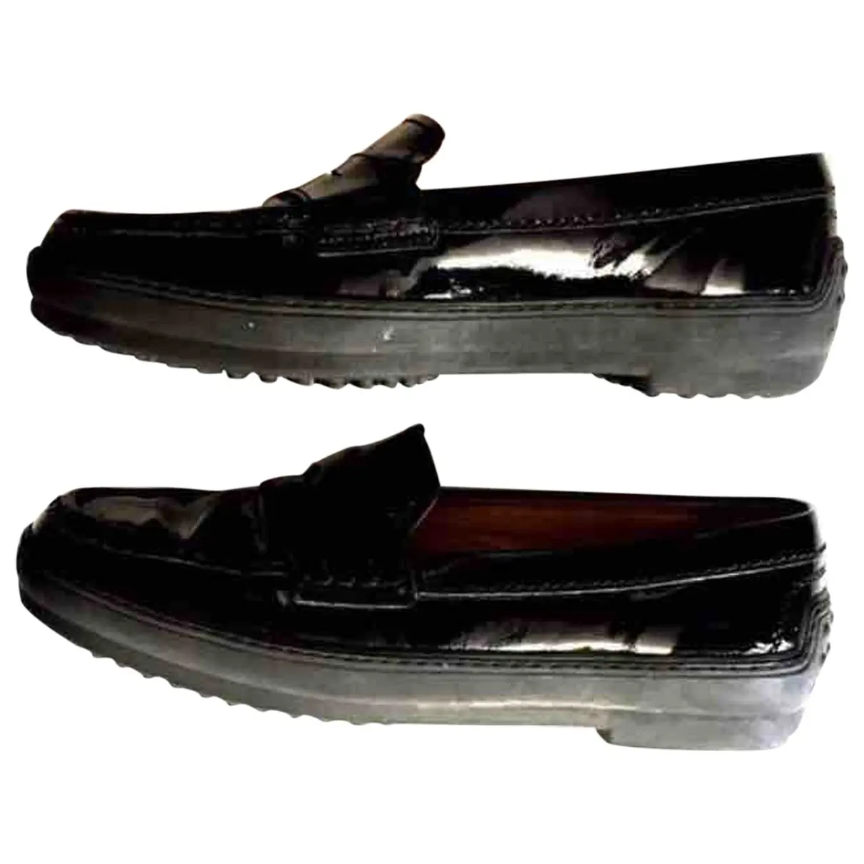 Patent leather flats Tod's - Vintage
