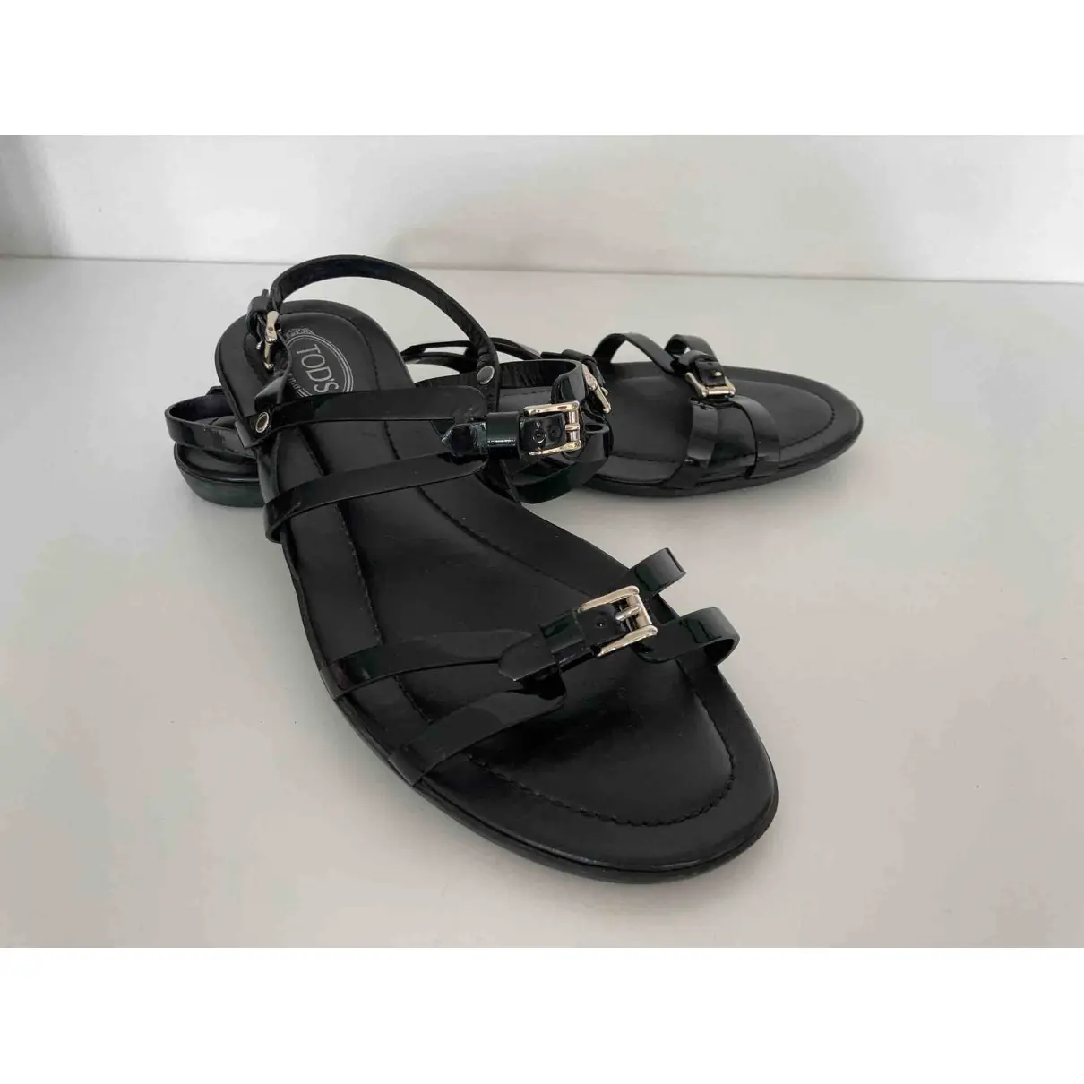 Buy Tod's Patent leather sandal online