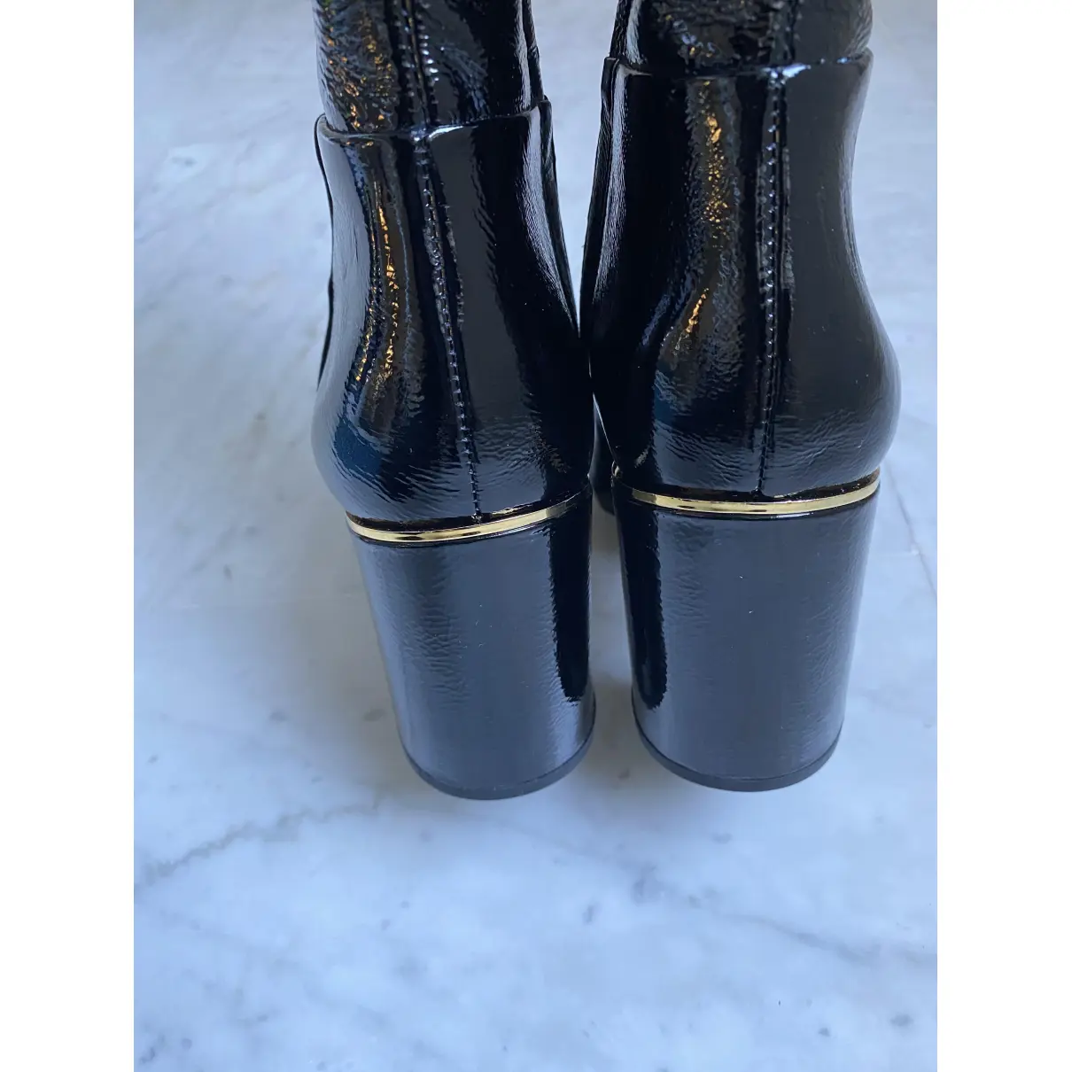 Patent leather boots Tory Burch