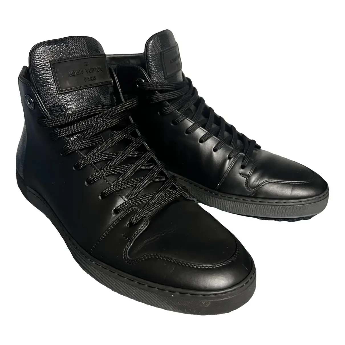 Trainer Sneaker Boot High patent leather high trainers