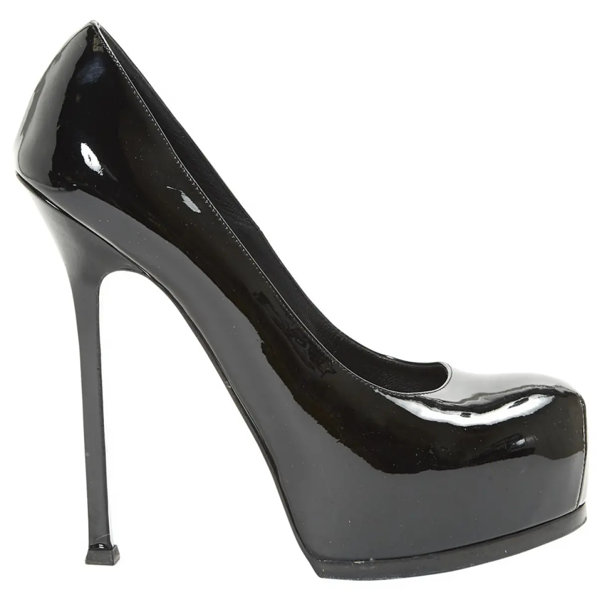Trib Too patent leather heels Yves Saint Laurent - Vintage