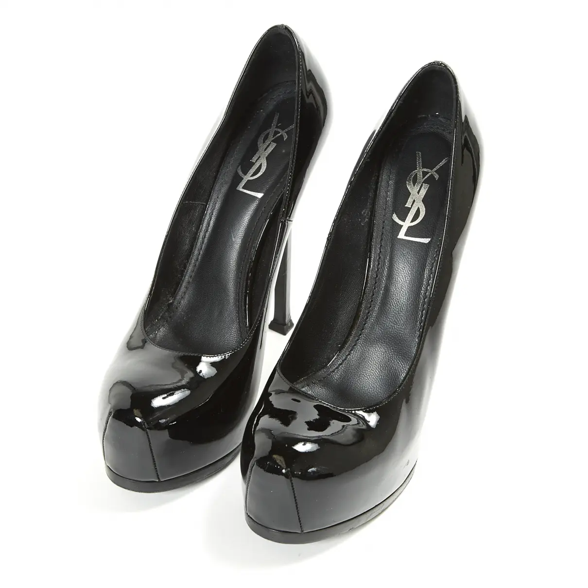 Buy Yves Saint Laurent Trib Too patent leather heels online - Vintage