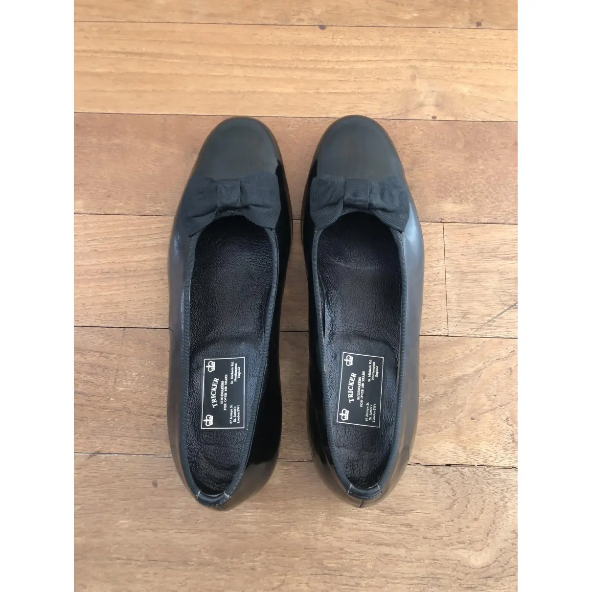 Patent leather flats Trickers London - Vintage