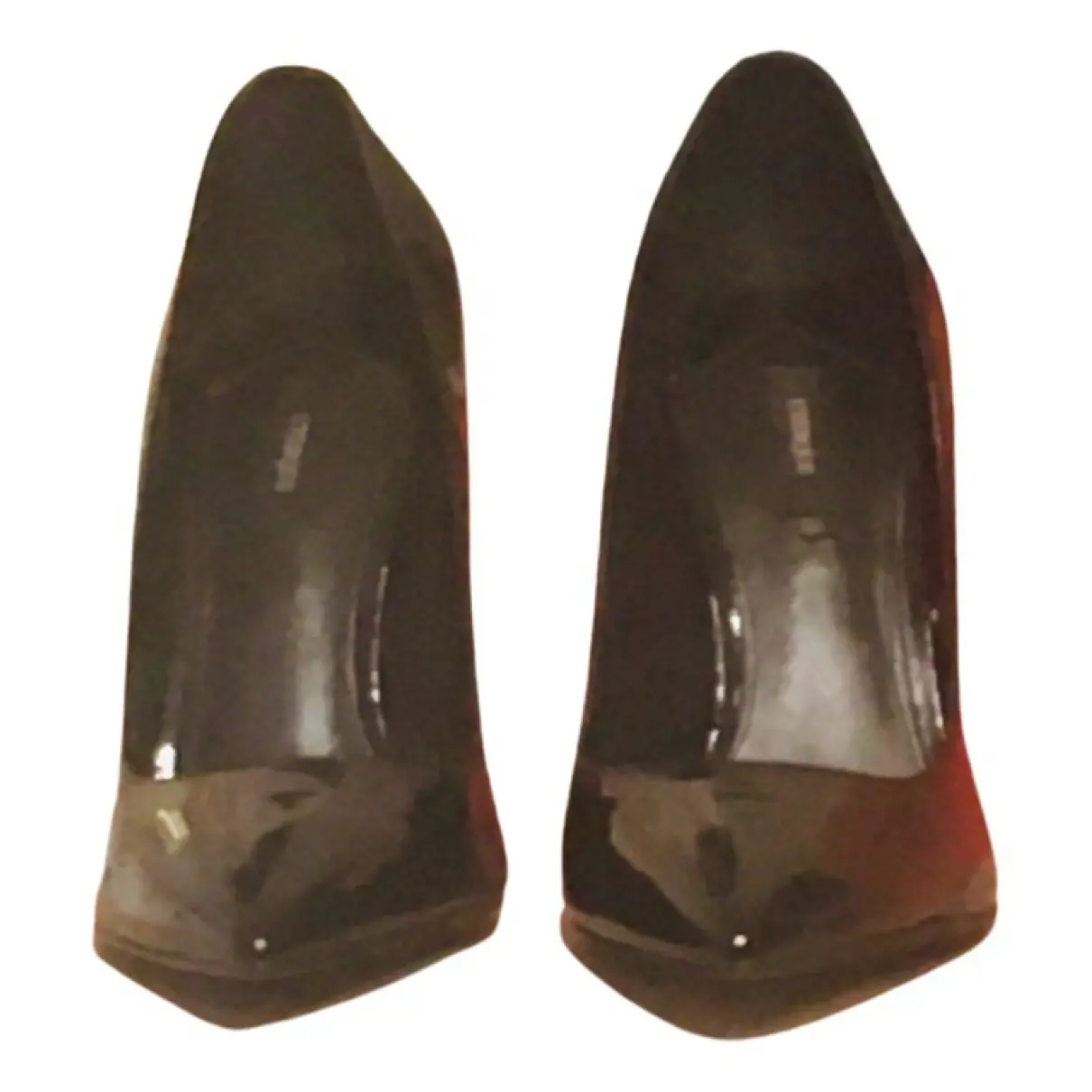 Patent leather heels Uterque