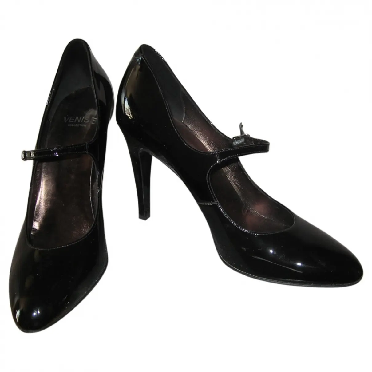 Black Patent leather Heels Venise Collection