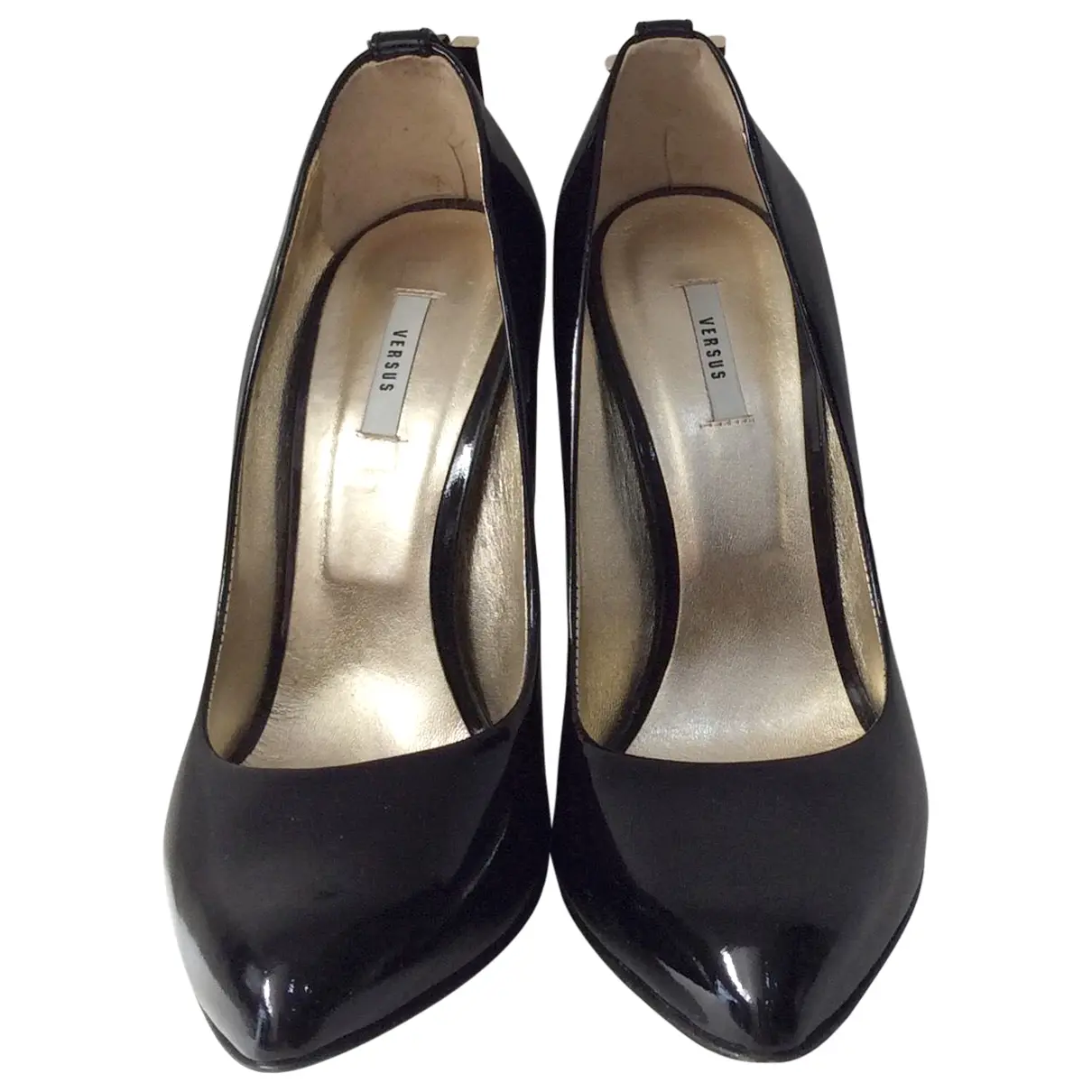 Versus Patent leather heels for sale
