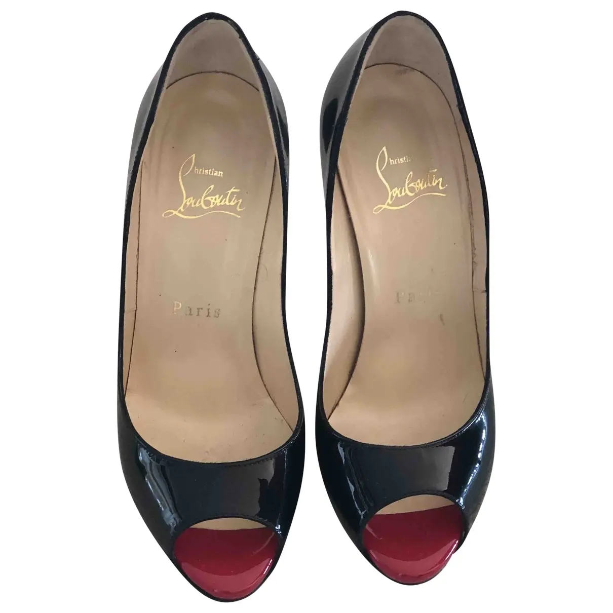 Very Privé patent leather heels Christian Louboutin