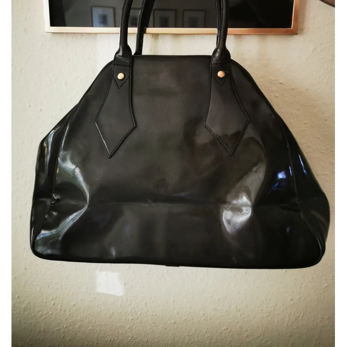 Patent leather handbag Vivienne Westwood