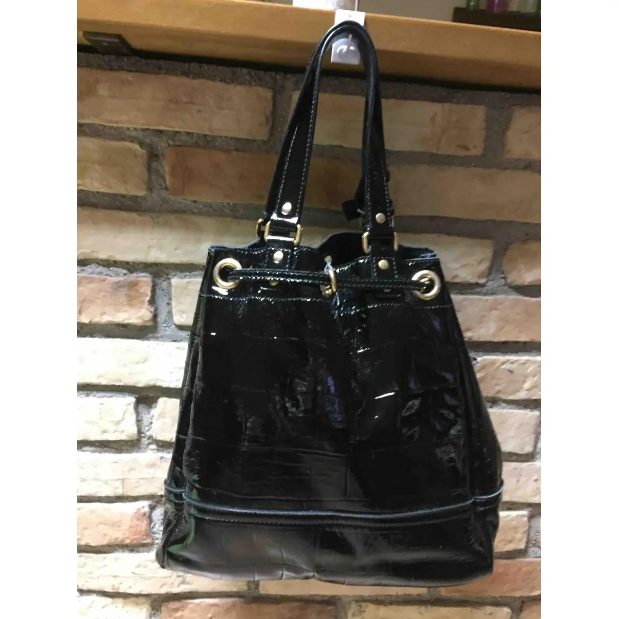 Yves Saint Laurent Patent leather handbag for sale - Vintage