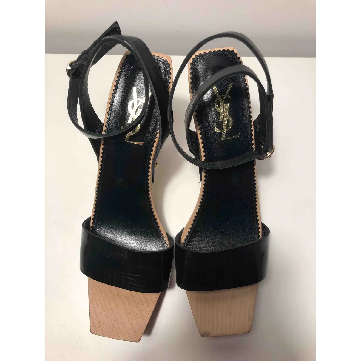 Buy Yves Saint Laurent Patent leather sandals online