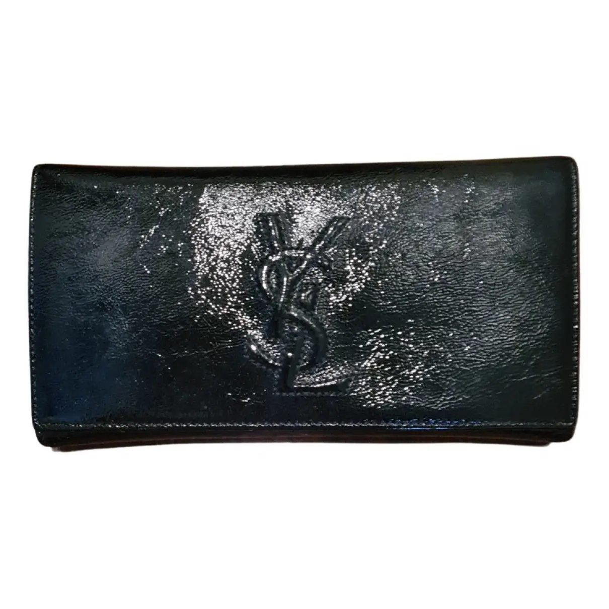 Patent leather wallet Yves Saint Laurent - Vintage