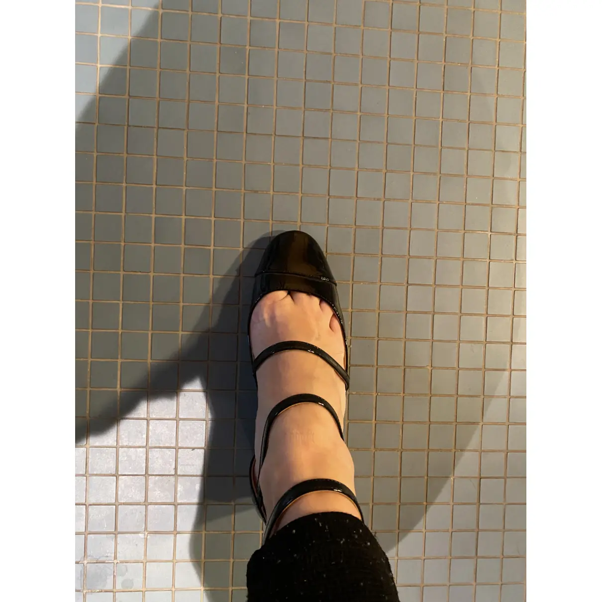 Patent leather heels Zara