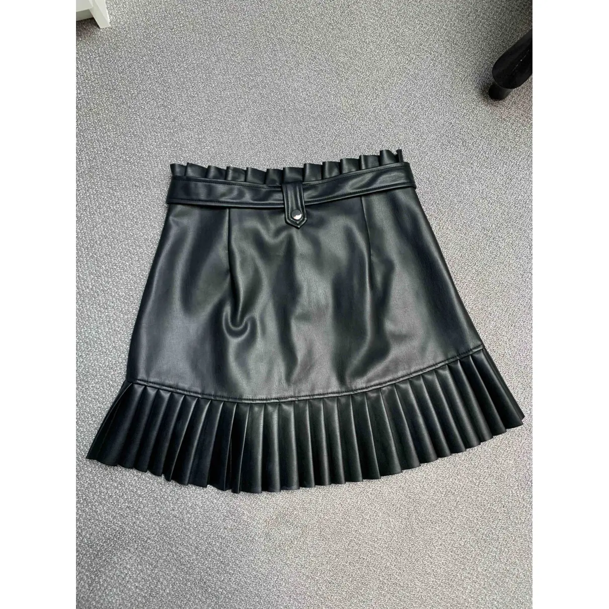 Buy Zara Patent leather mini skirt online