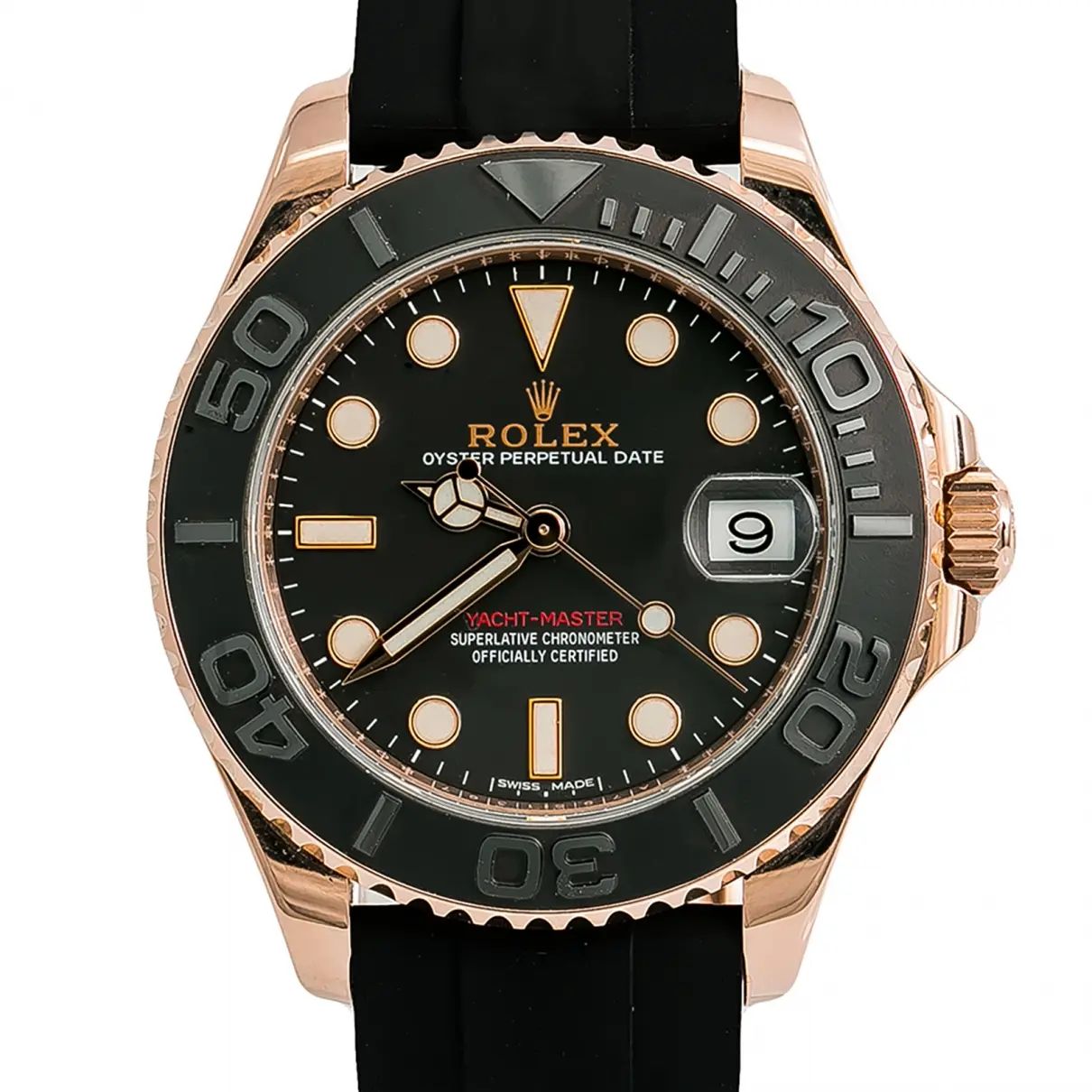Yacht-Master pink gold watch Rolex