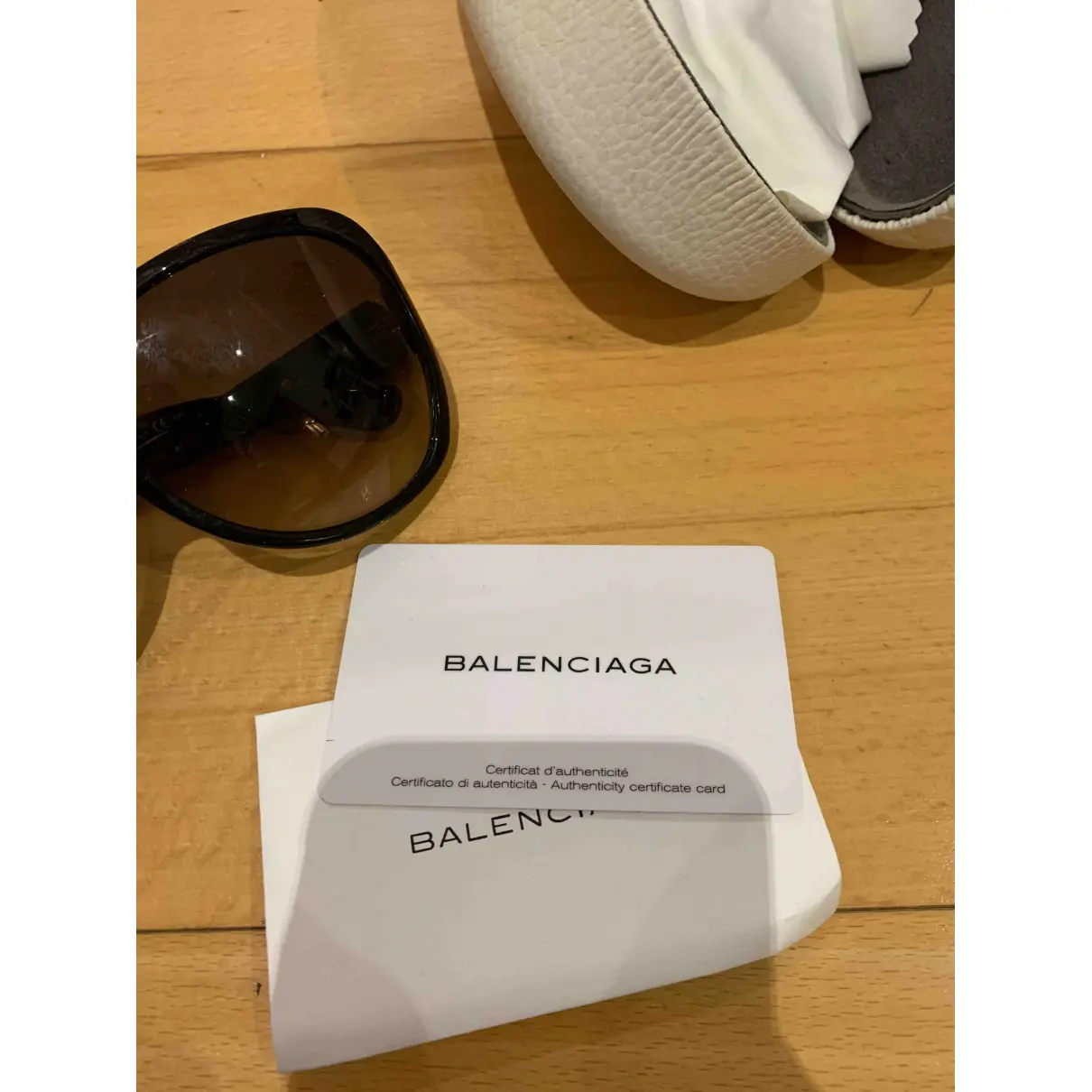 Oversized sunglasses Balenciaga