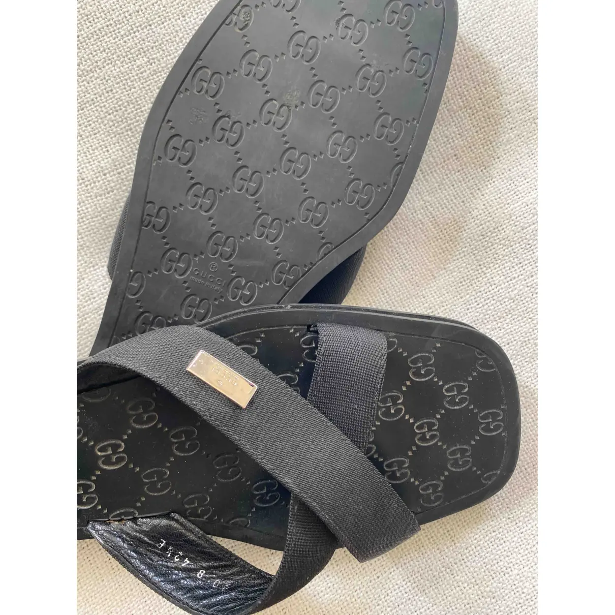 Web sandals Gucci
